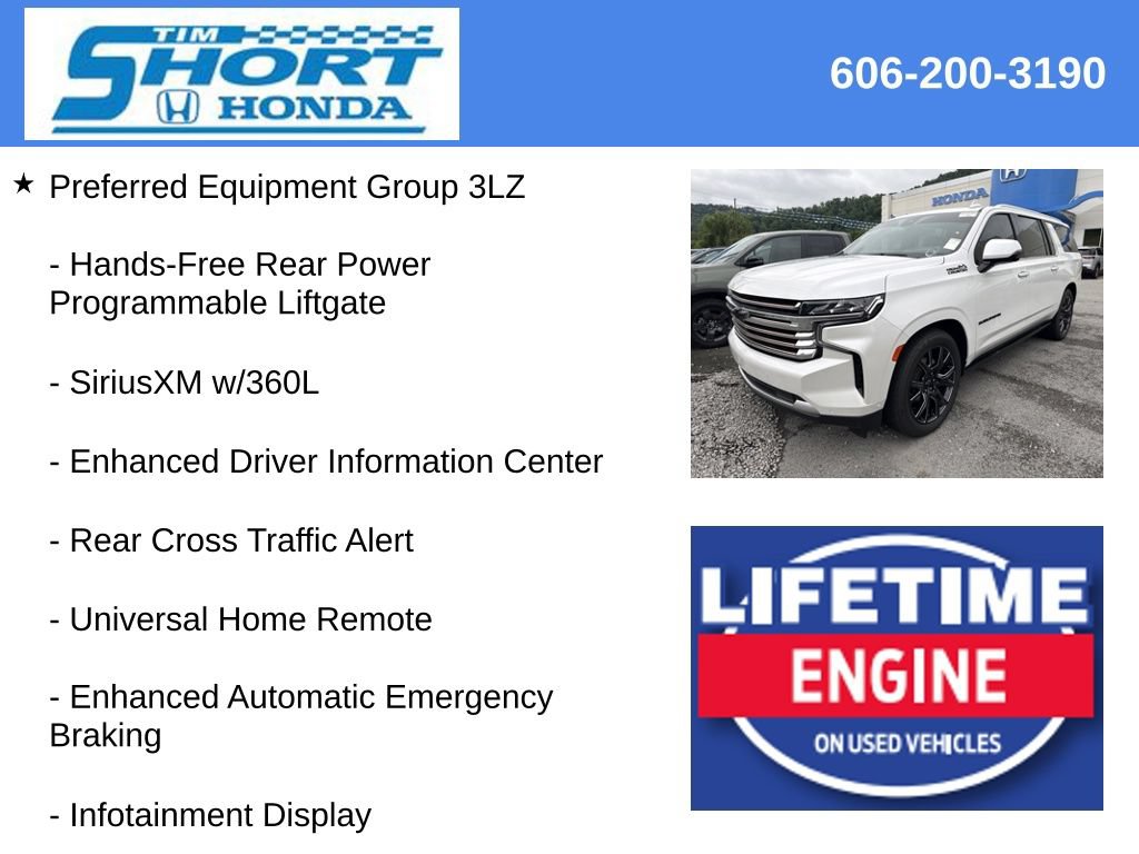 Used 2024 Chevrolet Suburban High Country w/ Advanced Technology Package AWD/4WD image 21