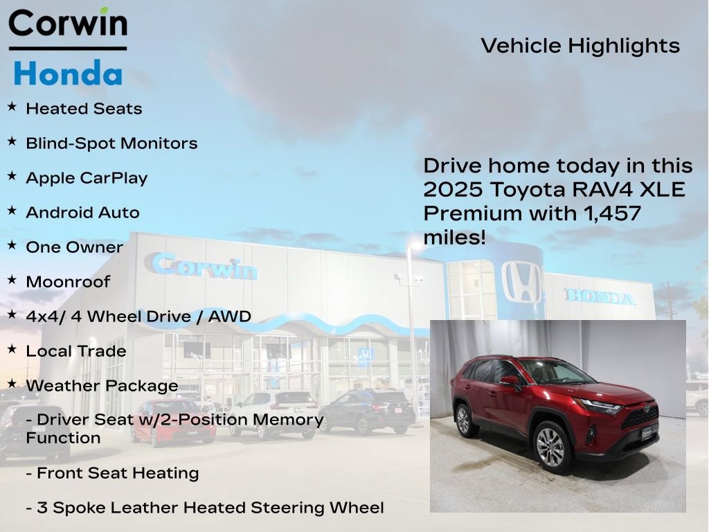 Used 2025 Toyota RAV4 XLE Premium w/ Weather Package image 7