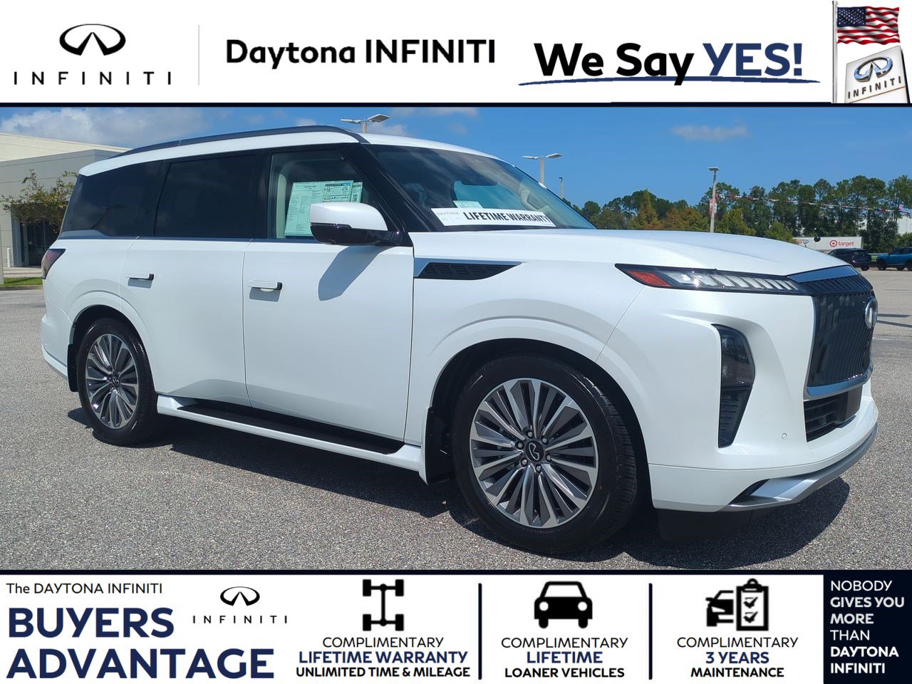 New 2026 INFINITI QX80 Luxe w/ Cargo Package image 1
