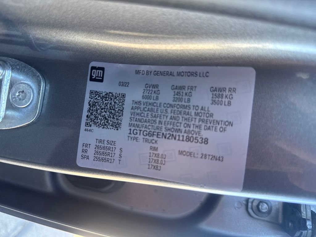 Used 2022 GMC Canyon AT4 w/ Trailering Package image 30