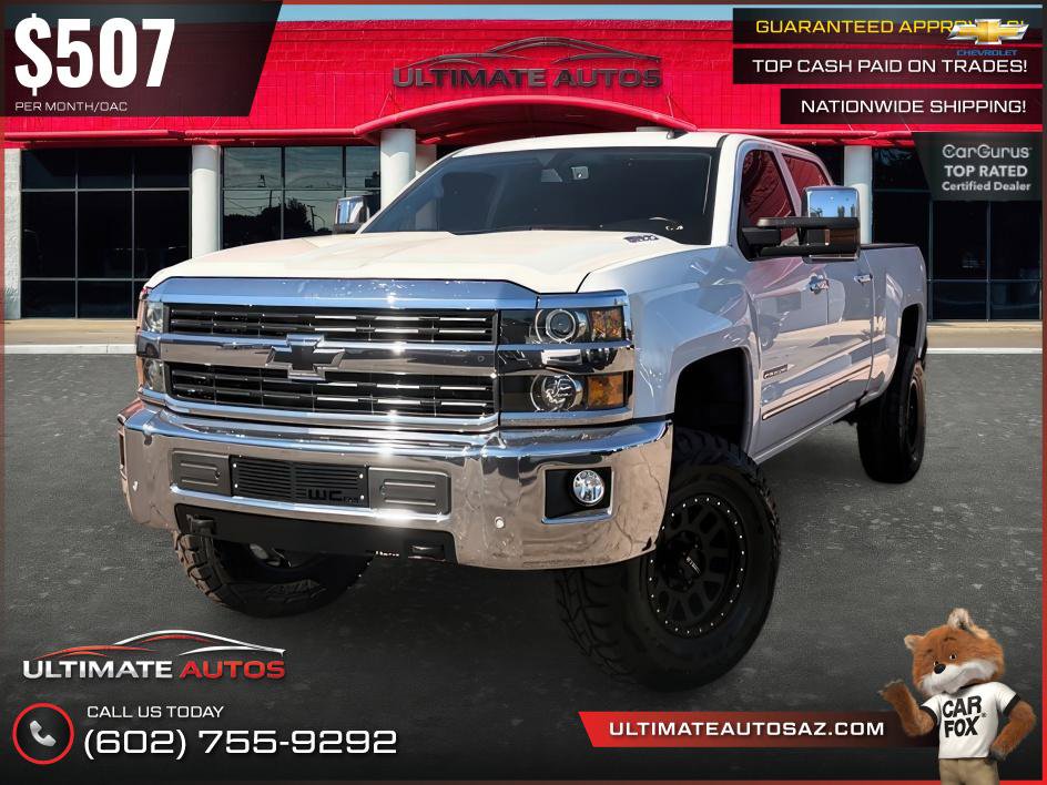 Used 2016 Chevrolet Silverado 2500 LTZ w/ Duramax Plus Package AWD/4WD image 1
