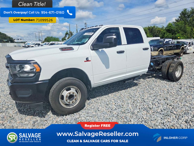 Used 2023 RAM 3500 Tradesman w/ Max Tow Package RWD image 1