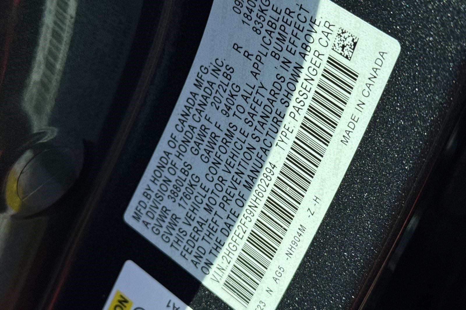 Used 2022 Honda Civic Sport image 26