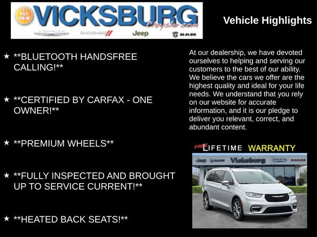 Used 2024 Chrysler Pacifica Pinnacle w/ Trailer Tow Group image 13