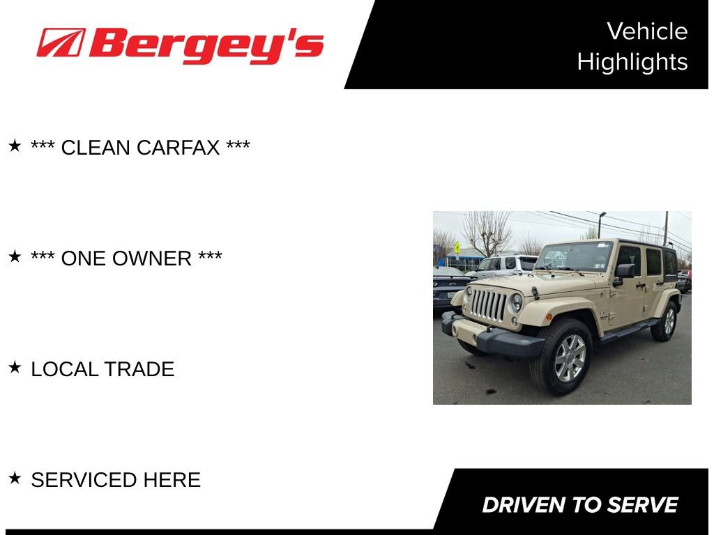 Used 2016 Jeep Wrangler Unlimited Sahara w/ Connectivity Group image 4