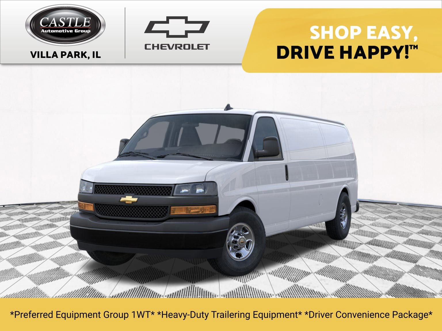 New 2025 Chevrolet Express 3500 Extended w/ Driver Convenience Package