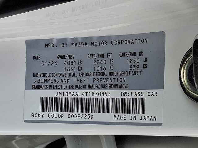 New 2026 MAZDA MAZDA3 s image 21