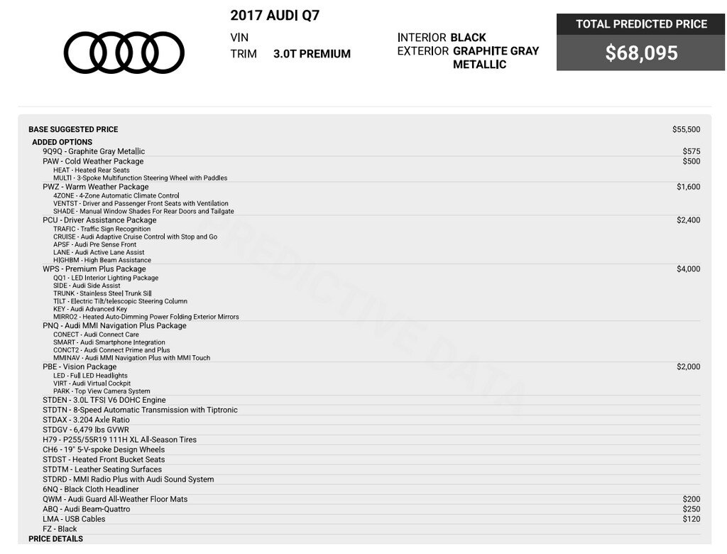 Used 2017 Audi Q7 3.0T Premium Plus AWD/4WD image 74
