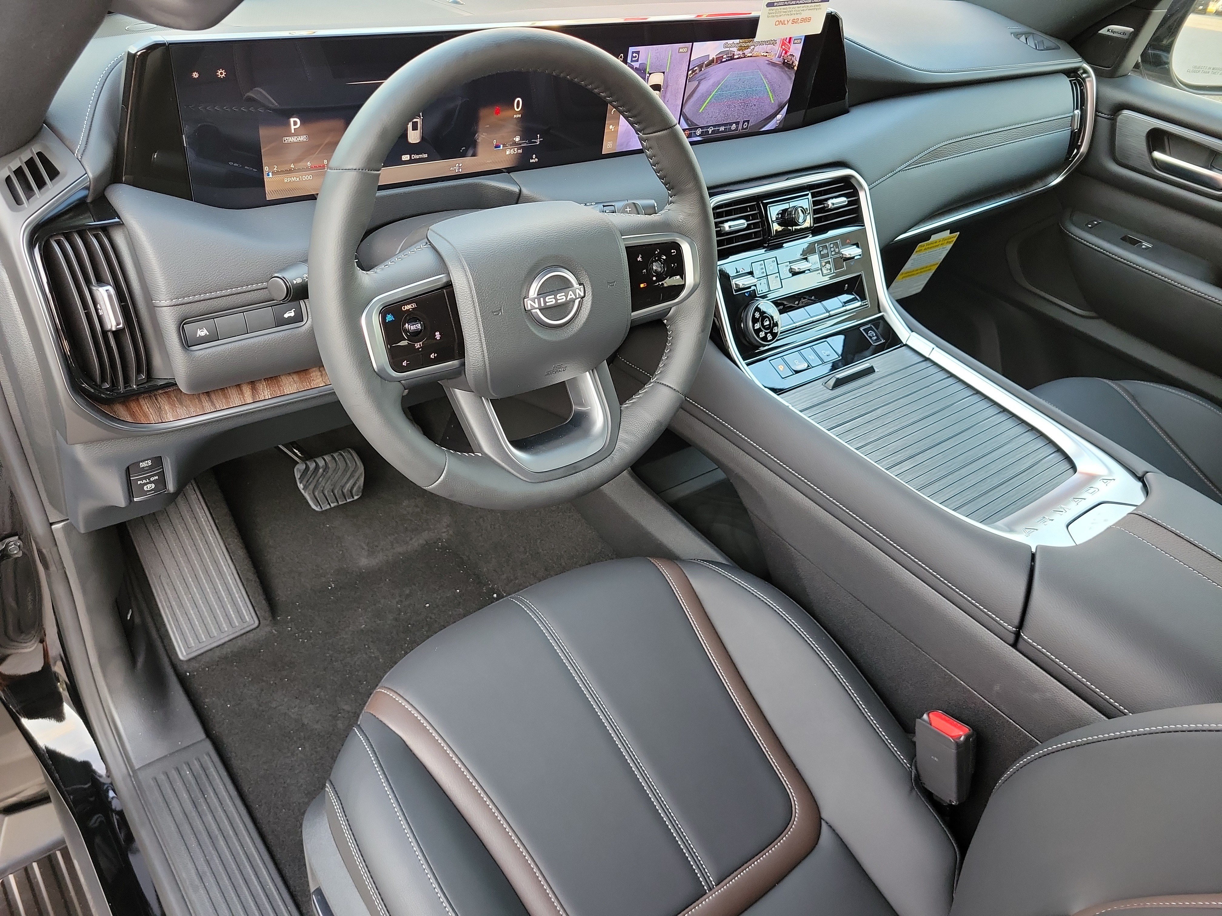 New 2026 Nissan Armada SL w/ Captain's Chari Seat Package AWD/4WD image 8