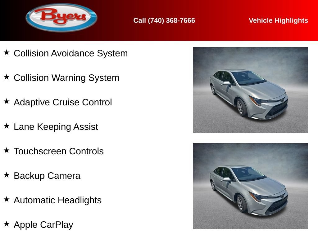 Used 2025 Toyota Corolla LE FWD image 10