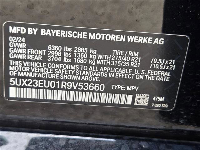 Used 2024 BMW X5 xDrive40i w/ M Sport Package AWD/4WD image 22
