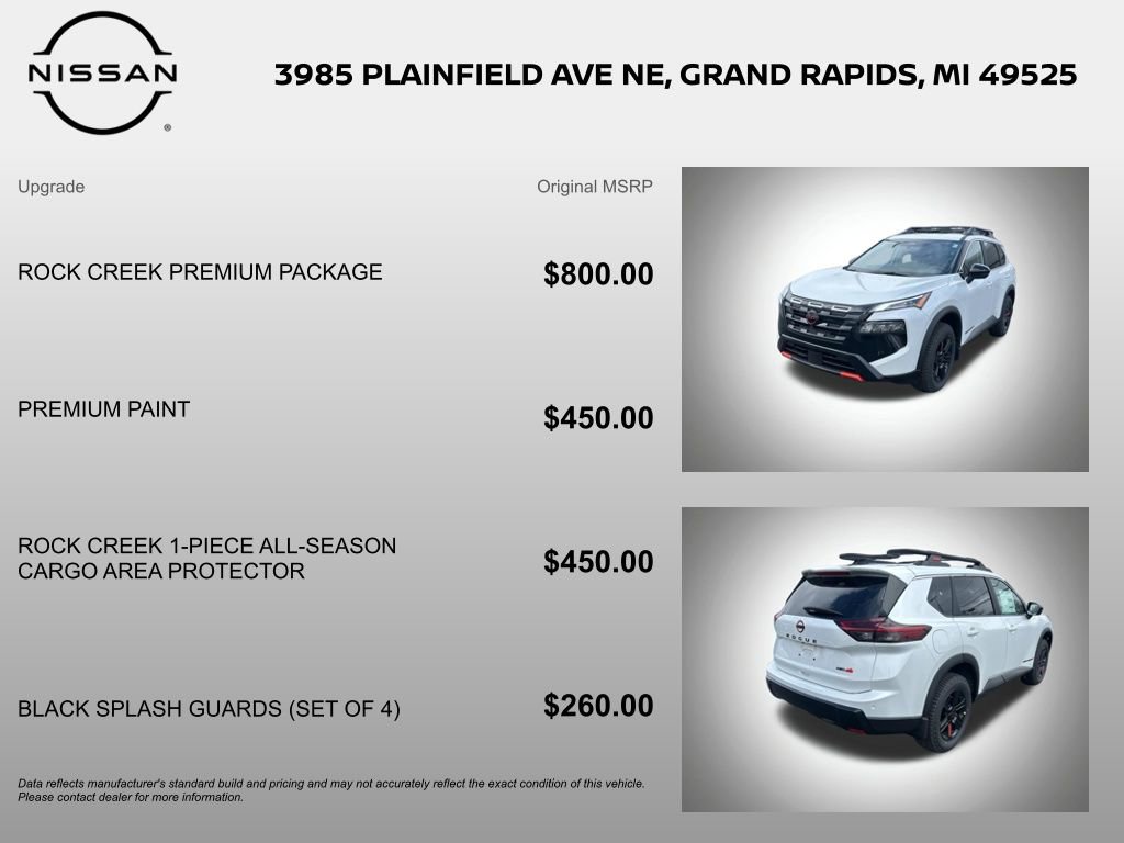 New 2026 Nissan Rogue Rock Creek w/ Rock Creek Premium Package image 6