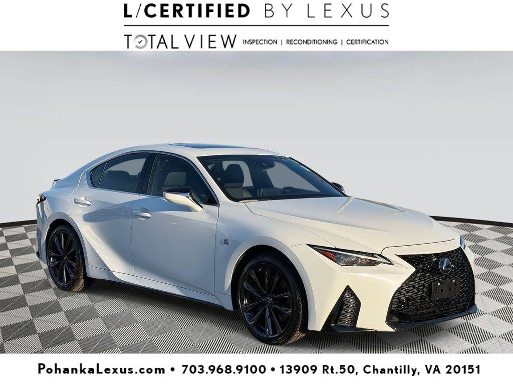 Used 2021 Lexus IS 350 F Sport w/ Accessory Package