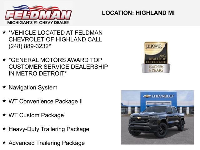 New 2026 Chevrolet Colorado W/T image 3