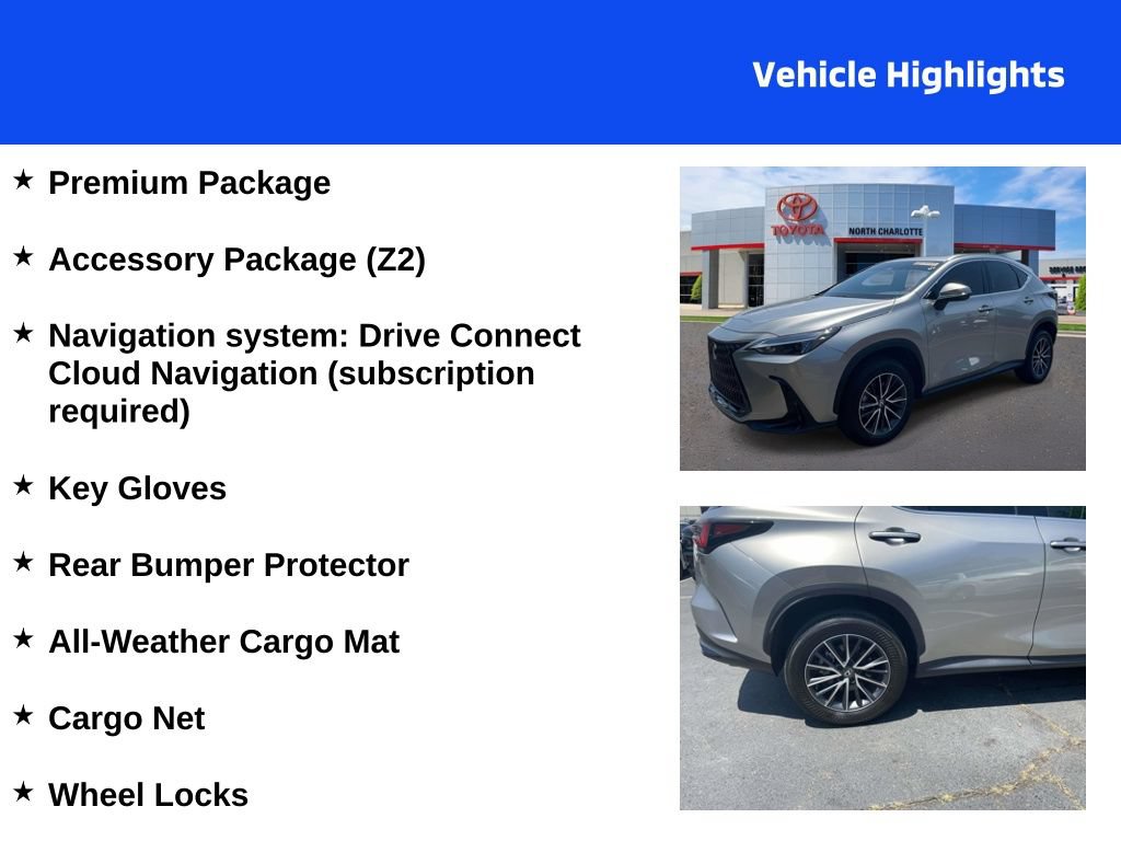 Used 2025 Lexus NX 350 AWD w/ Accessory Package (Z2) image 4