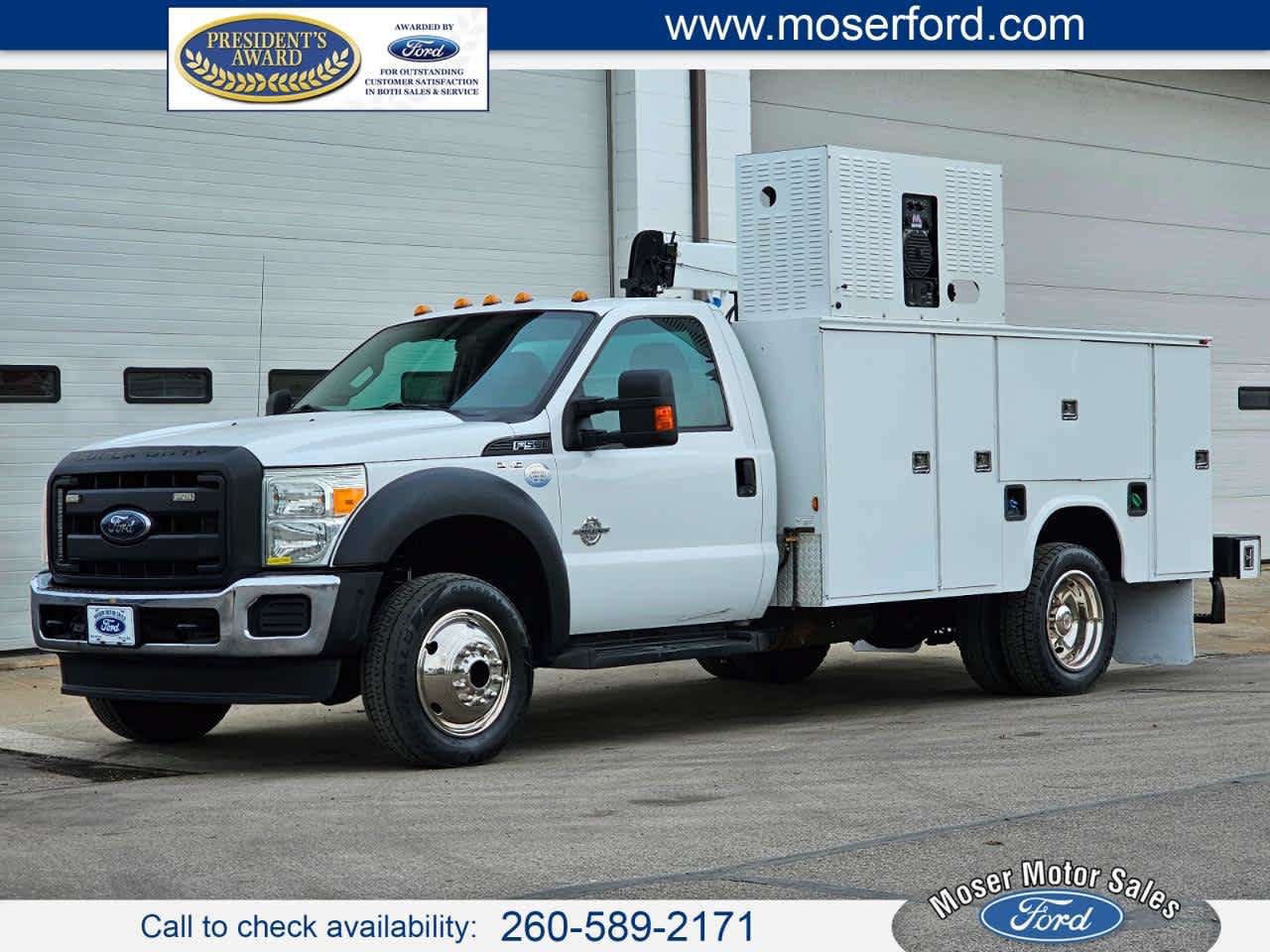 Used 2015 Ford F550 4x4 Regular Cab Super Duty image 1