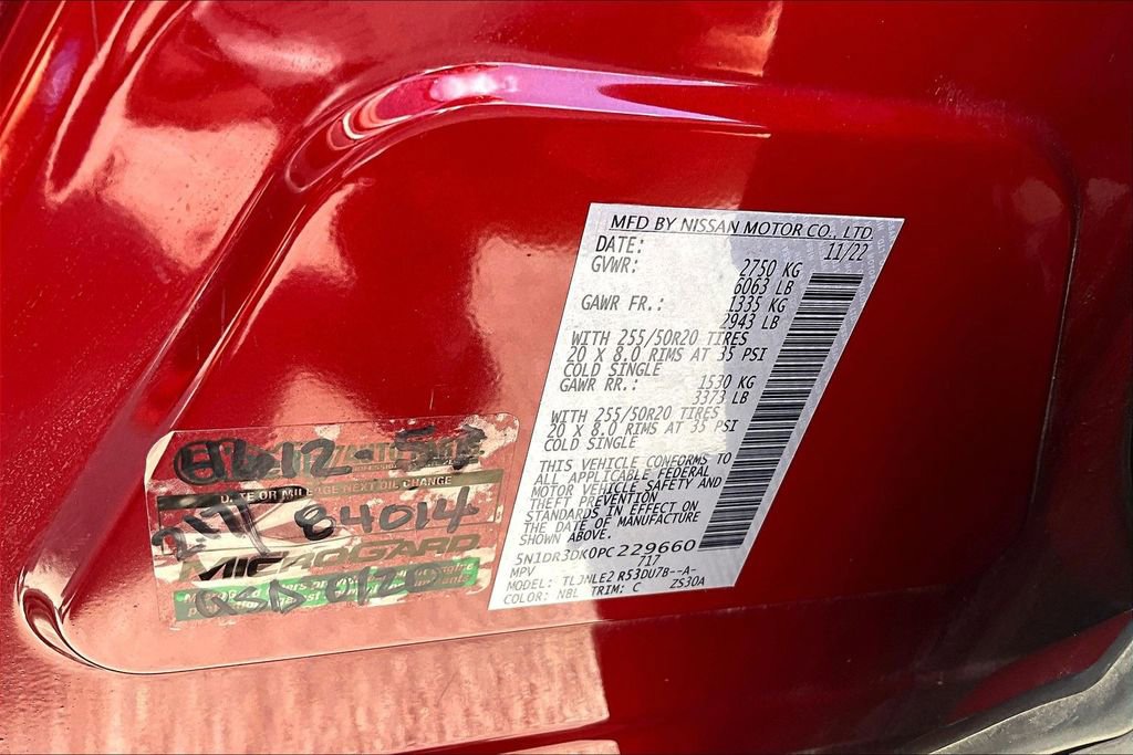 Used 2023 Nissan Pathfinder Platinum AWD/4WD image 20