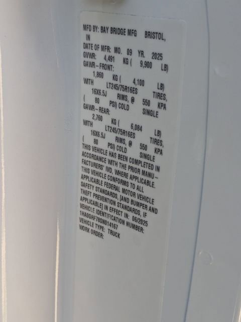 New 2025 Chevrolet Express 3500 w/ Power Convenience Package image 25