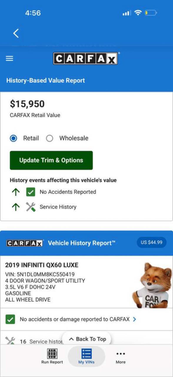 Used 2019 INFINITI QX60 Pure image 20