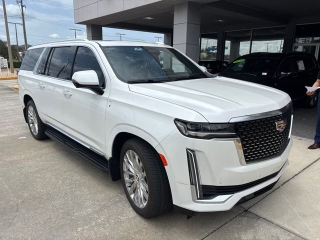 Certified 2024 Cadillac Escalade ESV Premium Luxury w/ Performance Package RWD image 1