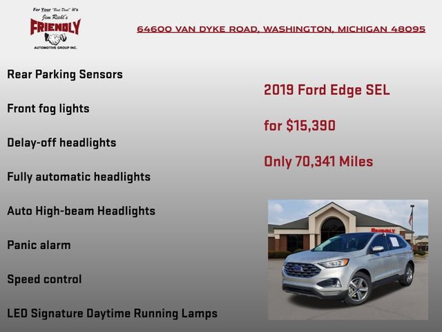 Used 2019 Ford Edge SEL w/ Equipment Group 201A AWD/4WD image 30