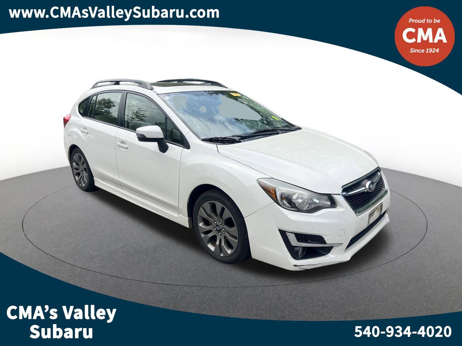 Used 2016 Subaru Impreza 2.0i Sport Limited