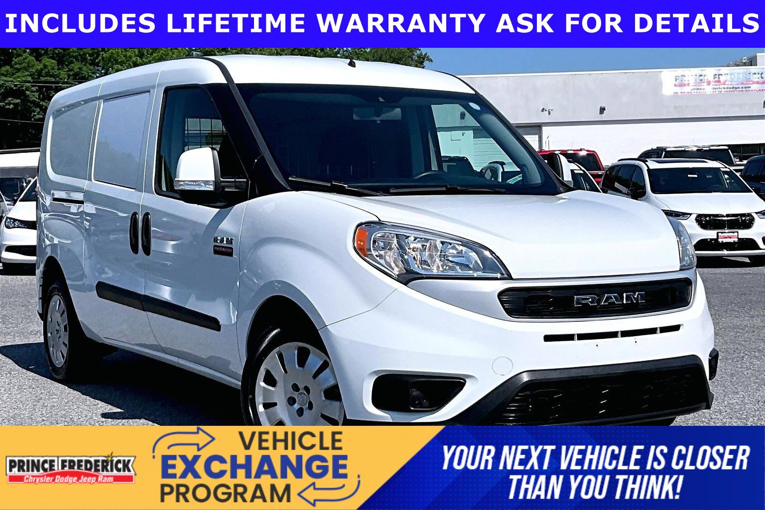 Used 2021 RAM ProMaster City Tradesman SLT w/ Window Group 04 FWD image 1