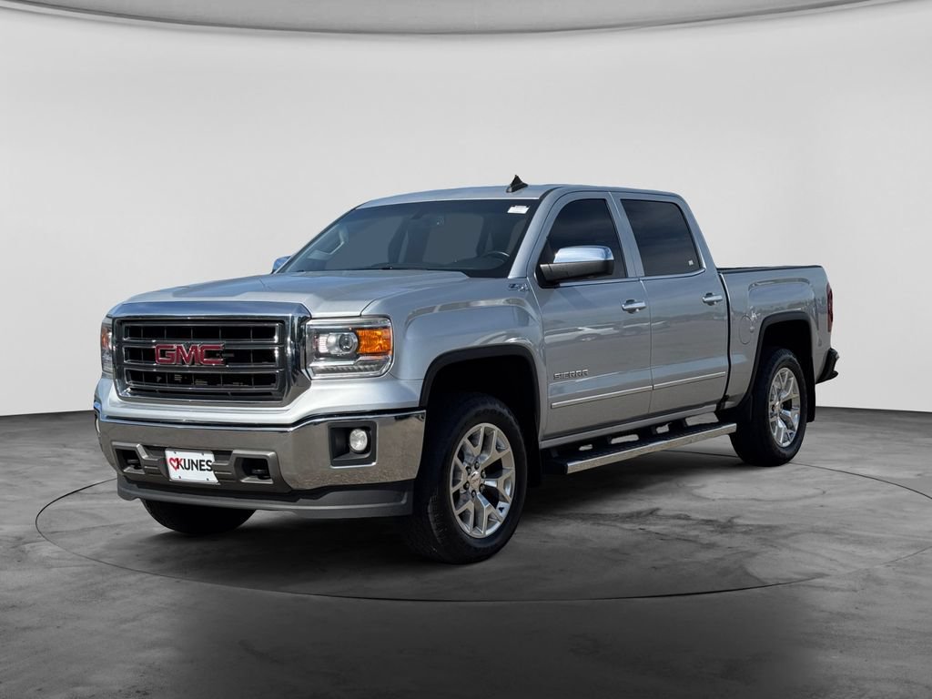 Used 2015 GMC Sierra 1500 SLT w/ SLT Crew Cab Value Package AWD/4WD image 4