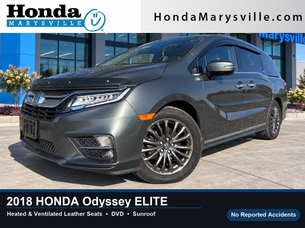 Used 2018 Honda Odyssey Elite image 1