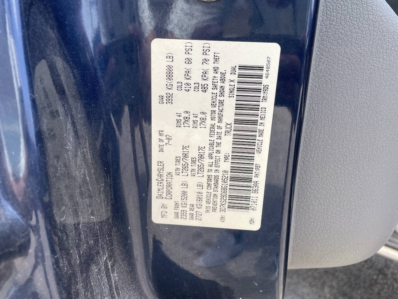 Used 2008 Dodge Ram 2500 Truck SXT w/ Popular Equipment Group AWD/4WD image 44