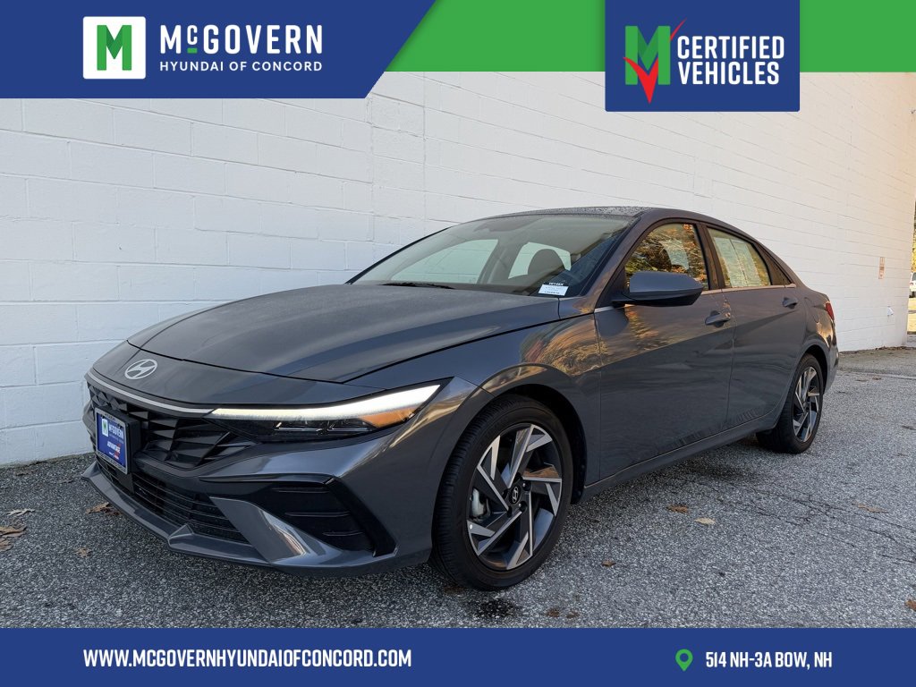 Certified 2025 Hyundai Elantra SEL