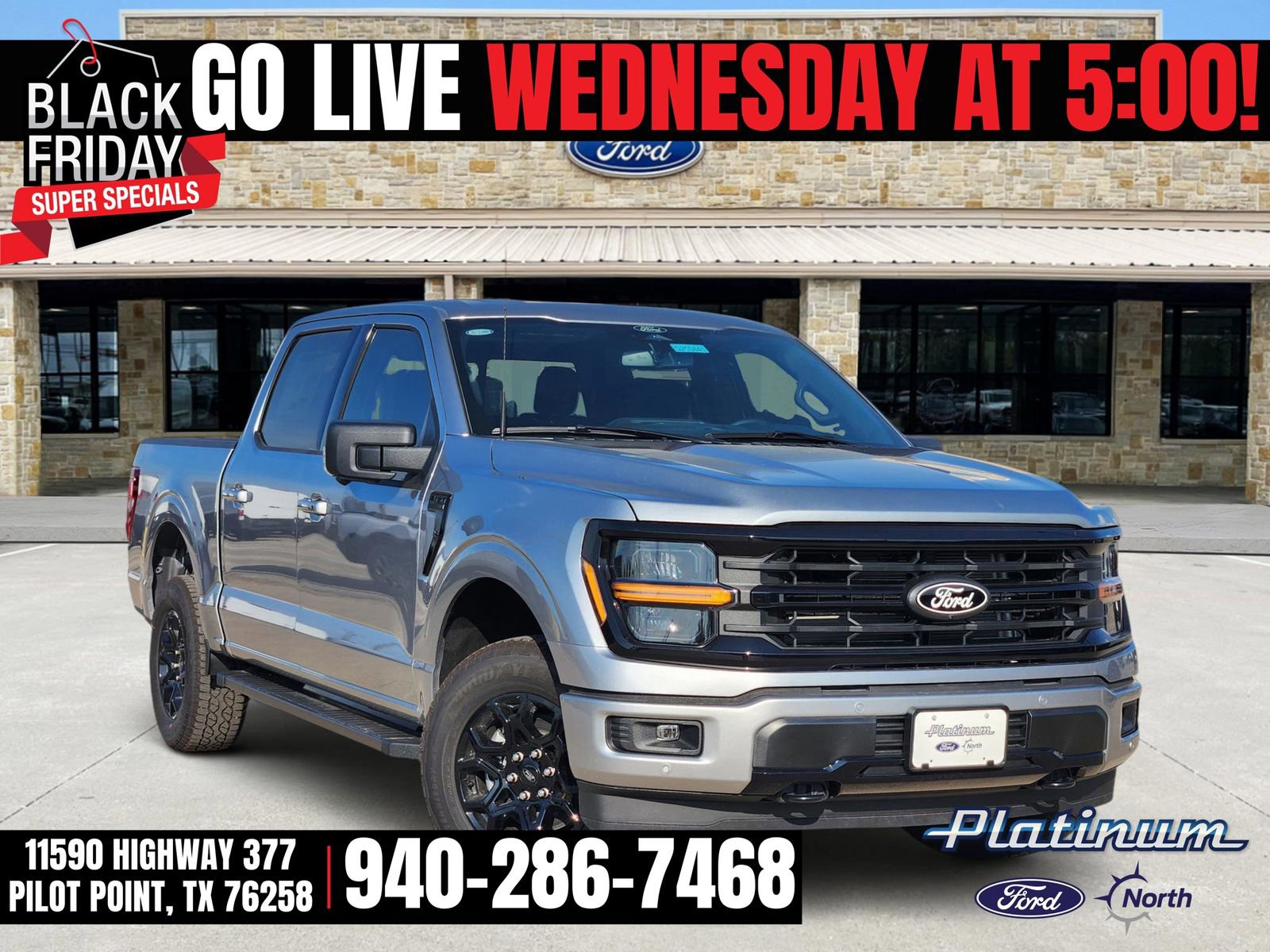 New 2025 Ford F150 XLT w/ Equipment Group 302A MID