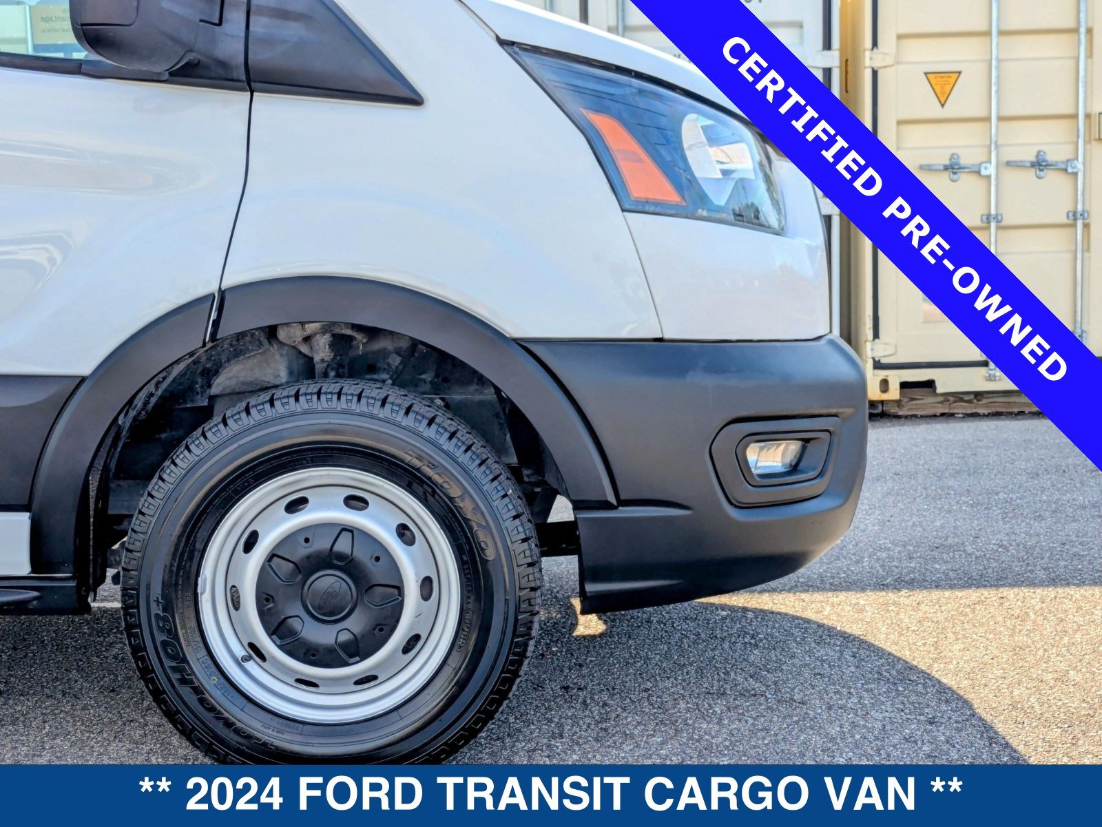 Certified 2024 Ford Transit 350 Low Roof w/ Load Area Protection Package RWD image 13