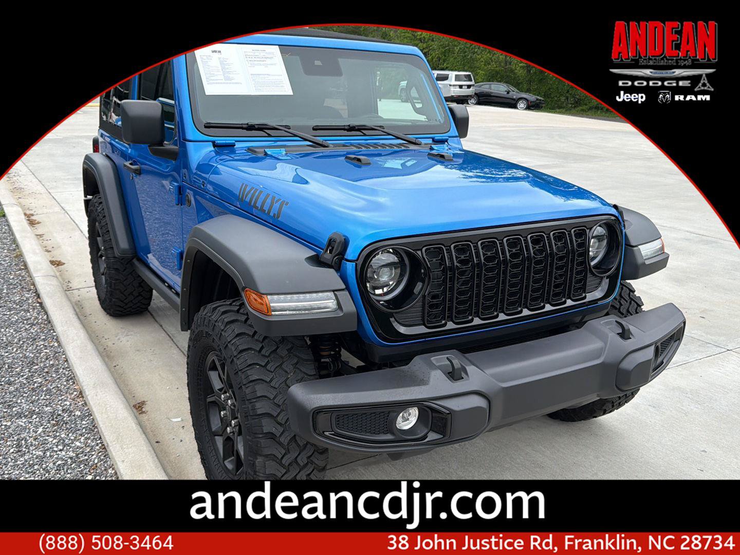 Used 2024 Jeep Wrangler Sport AWD/4WD image 1