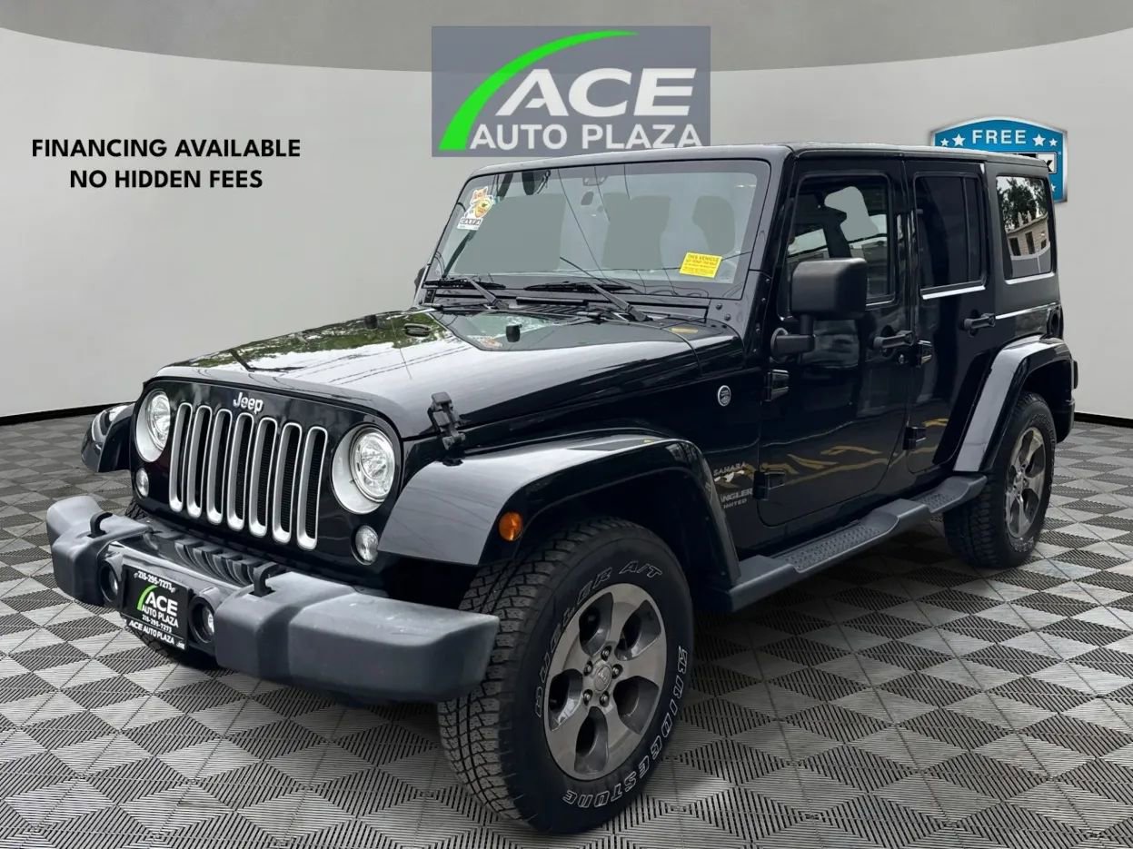 Used 2017 Jeep Wrangler Unlimited Sahara w/ Connectivity Group AWD/4WD image 2