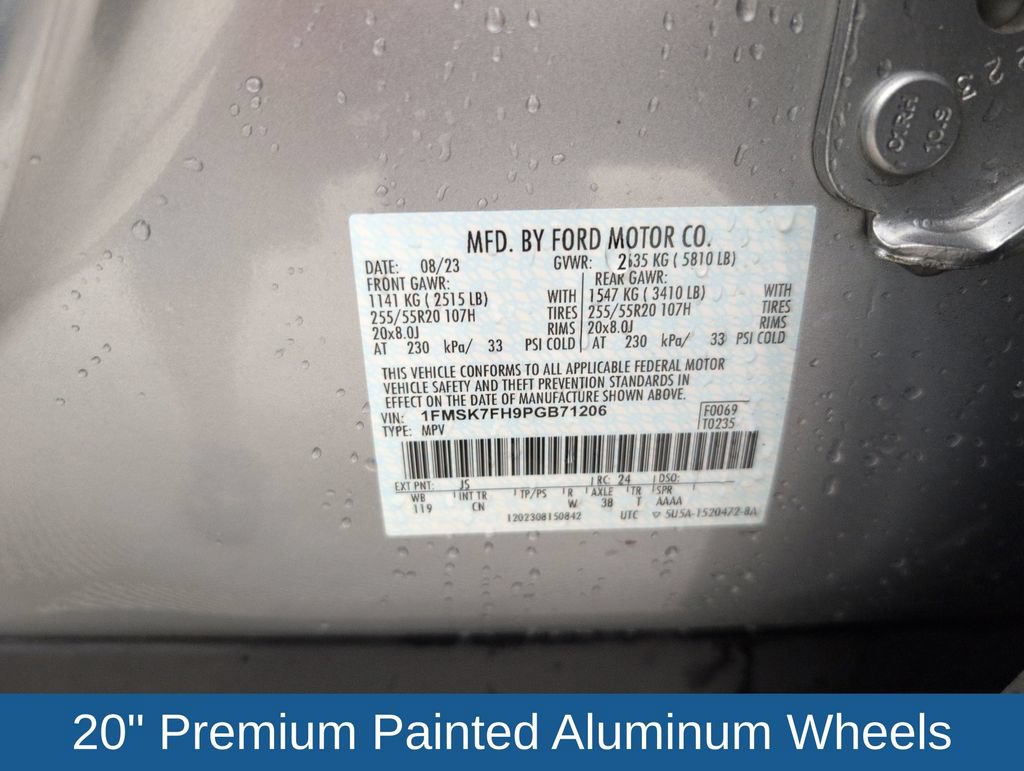 Certified 2023 Ford Explorer Limited w/ Equipment Group 301A RWD image 36