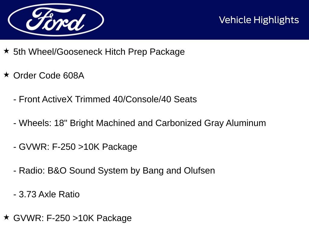 New 2026 Ford F250 Lariat w/ Black Appearance Package AWD/4WD image 10