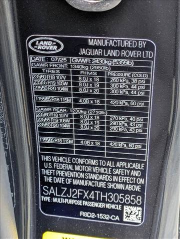 New 2026 Land Rover Range Rover Evoque S image 17