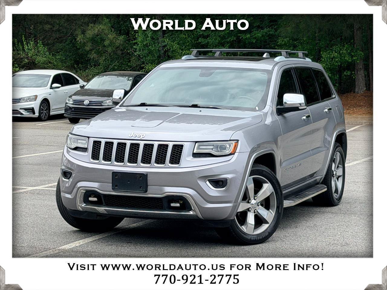Used 2014 Jeep Grand Cherokee Overland AWD/4WD image 1
