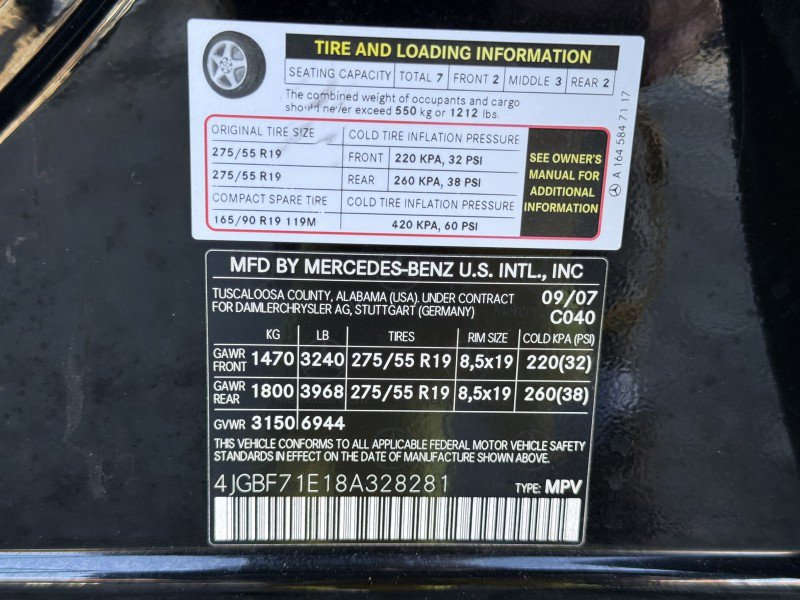 Used 2008 Mercedes-Benz GL 450 4MATIC image 43