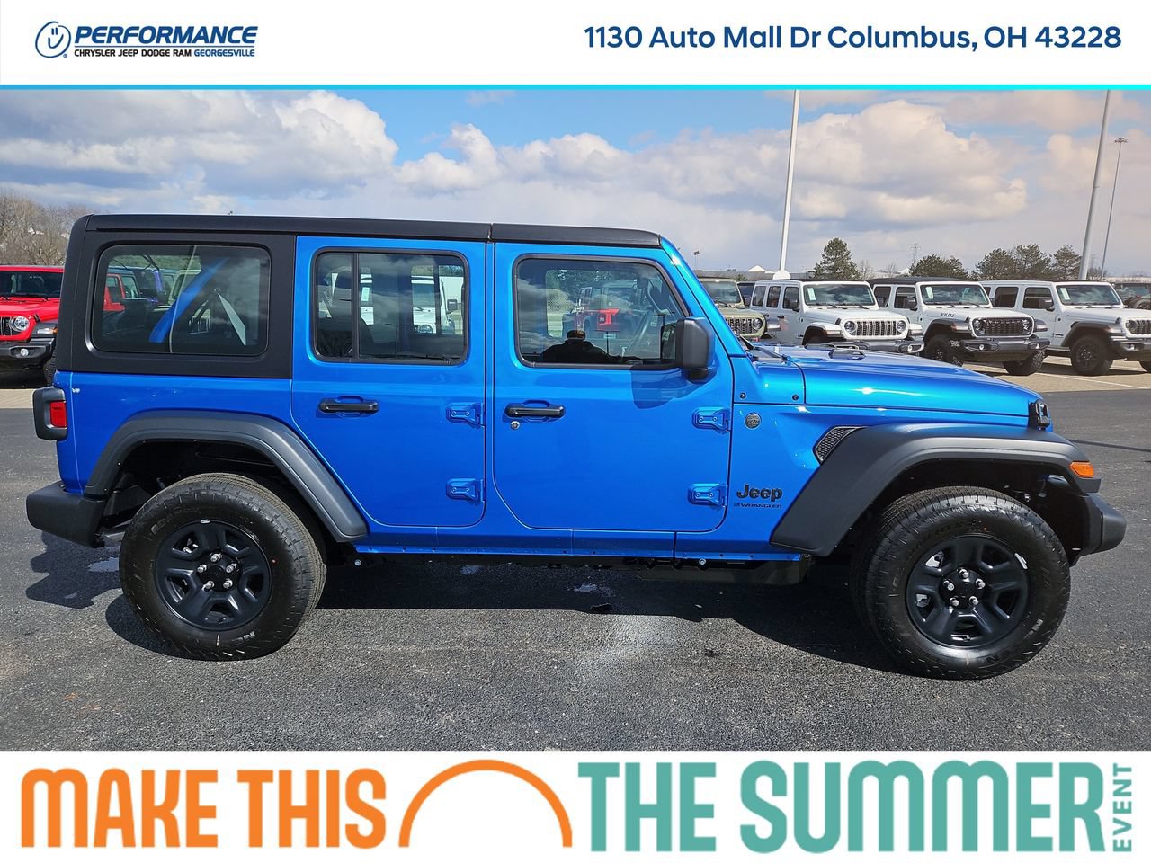 New 2026 Jeep Wrangler Unlimited Sport AWD/4WD image 8