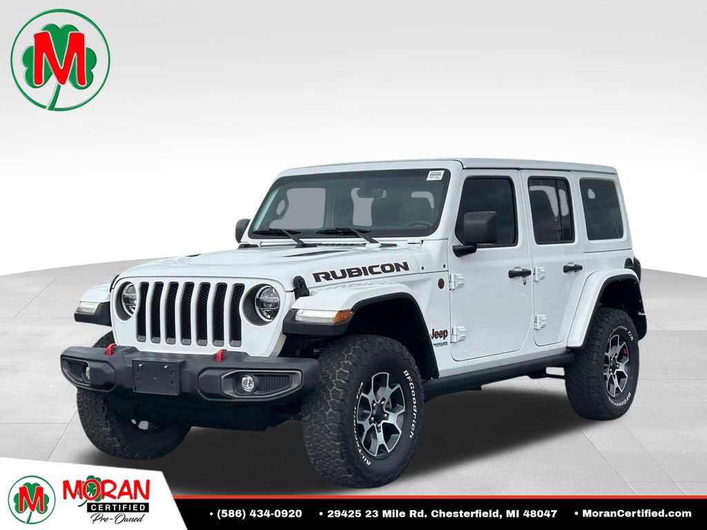 Used 2022 Jeep Wrangler Unlimited Rubicon w/ LED Lighting Group AWD/4WD image 1