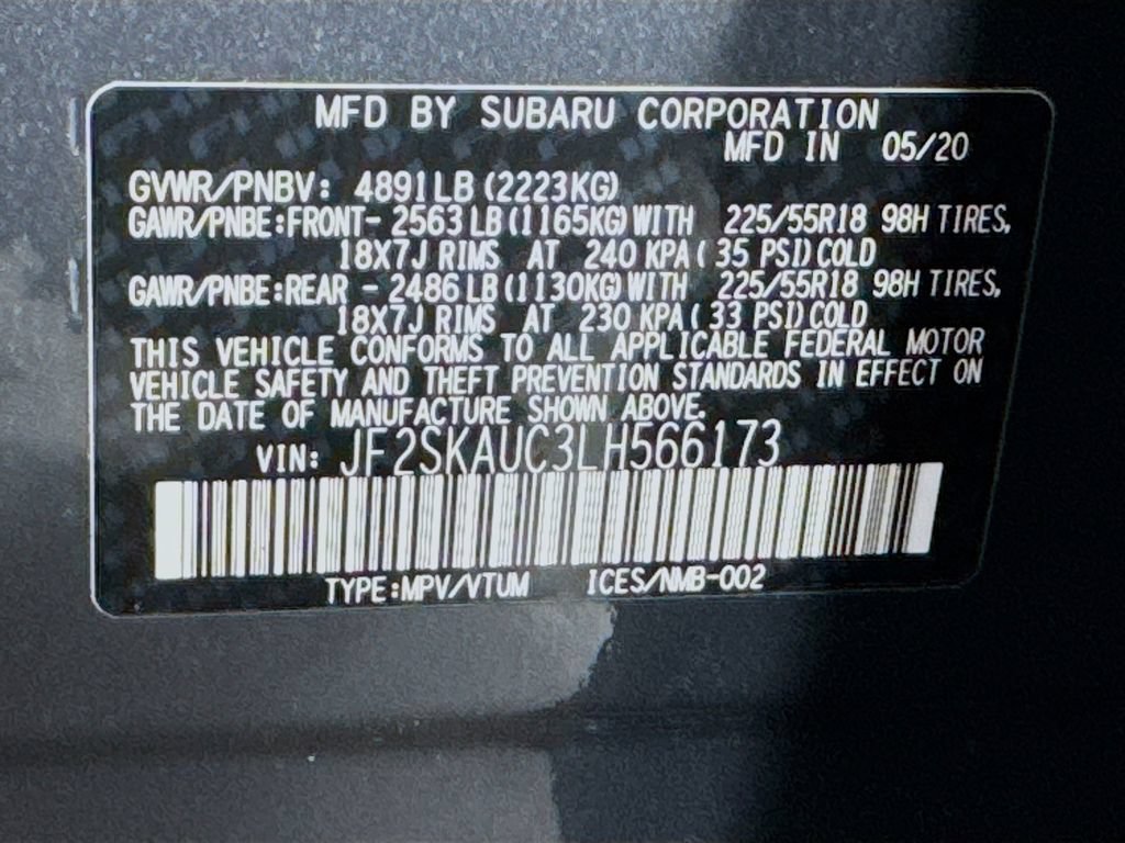 Used 2020 Subaru Forester Limited w/ Popular Package #3 AWD/4WD image 42