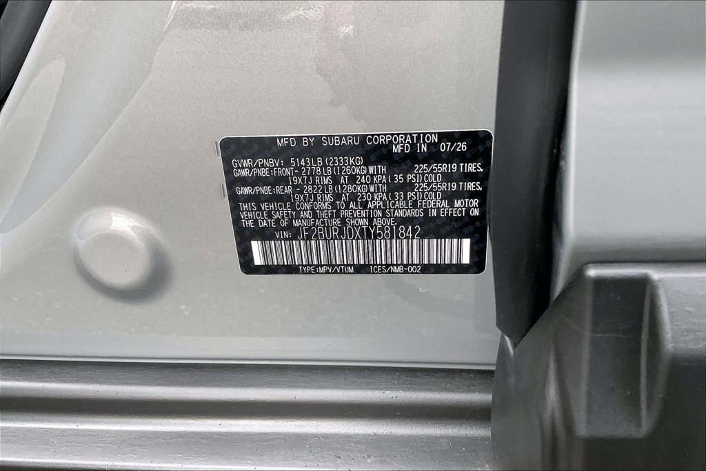 New 2026 Subaru Outback Touring XT AWD/4WD image 16
