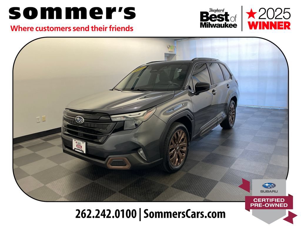 Certified 2025 Subaru Forester Sport w/ Popular Package #2 AWD/4WD image 2
