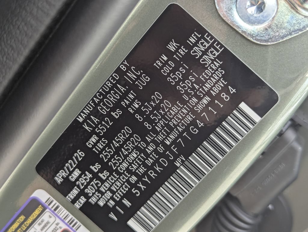 New 2026 Kia Sorento SX AWD/4WD image 40