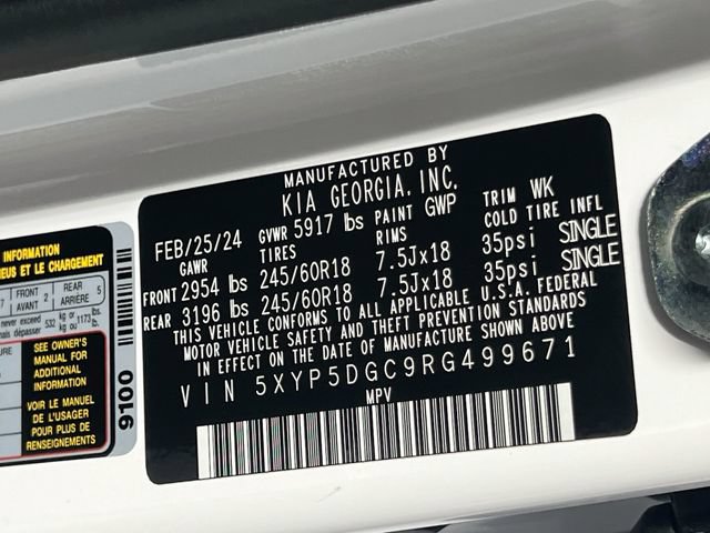 Certified 2024 Kia Telluride SX Prestige X-Pro AWD/4WD image 35