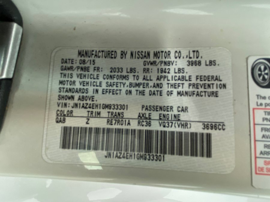Used 2016 Nissan 370Z NISMO RWD image 50