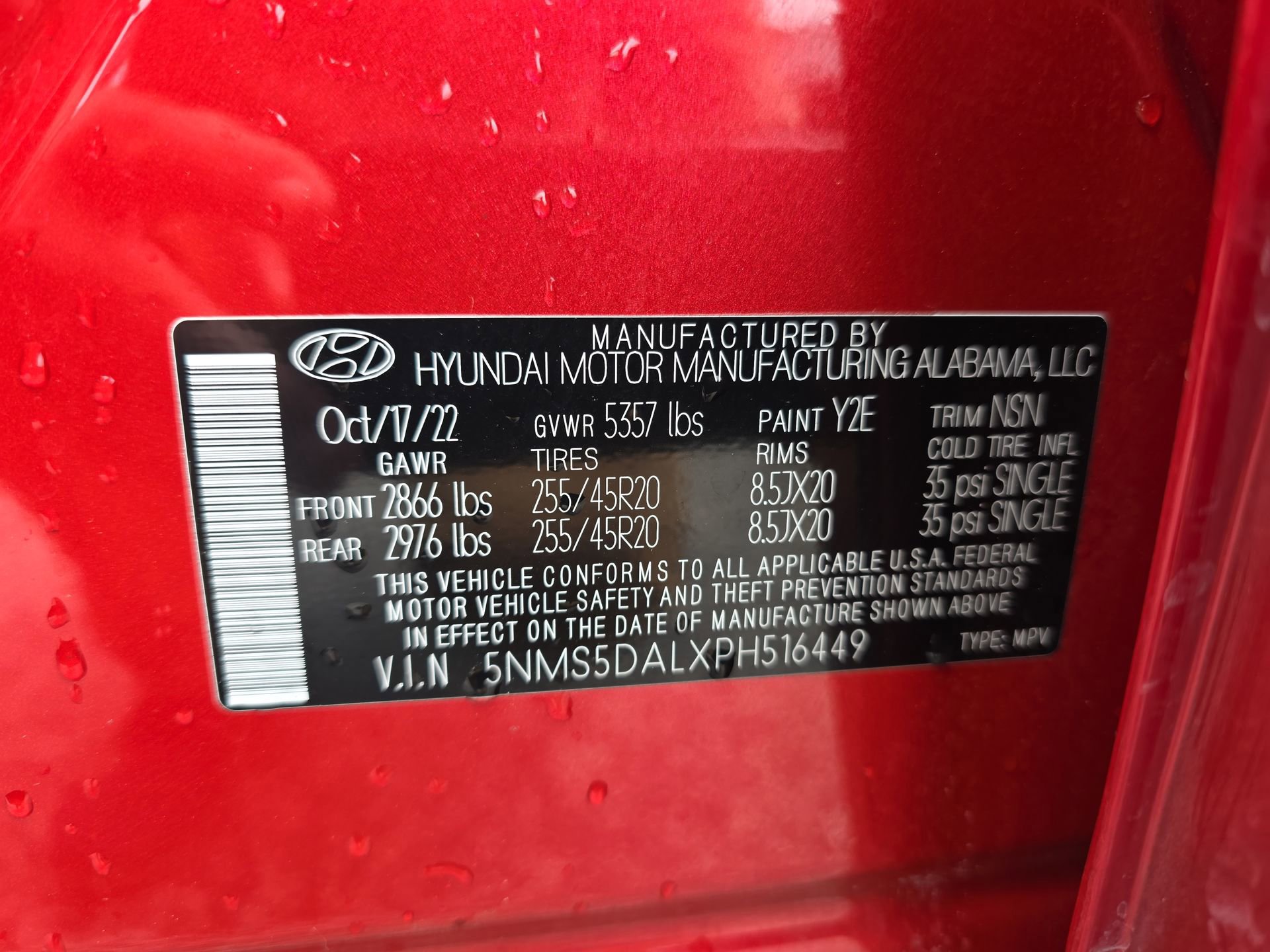 Used 2023 Hyundai Santa Fe Calligraphy image 31