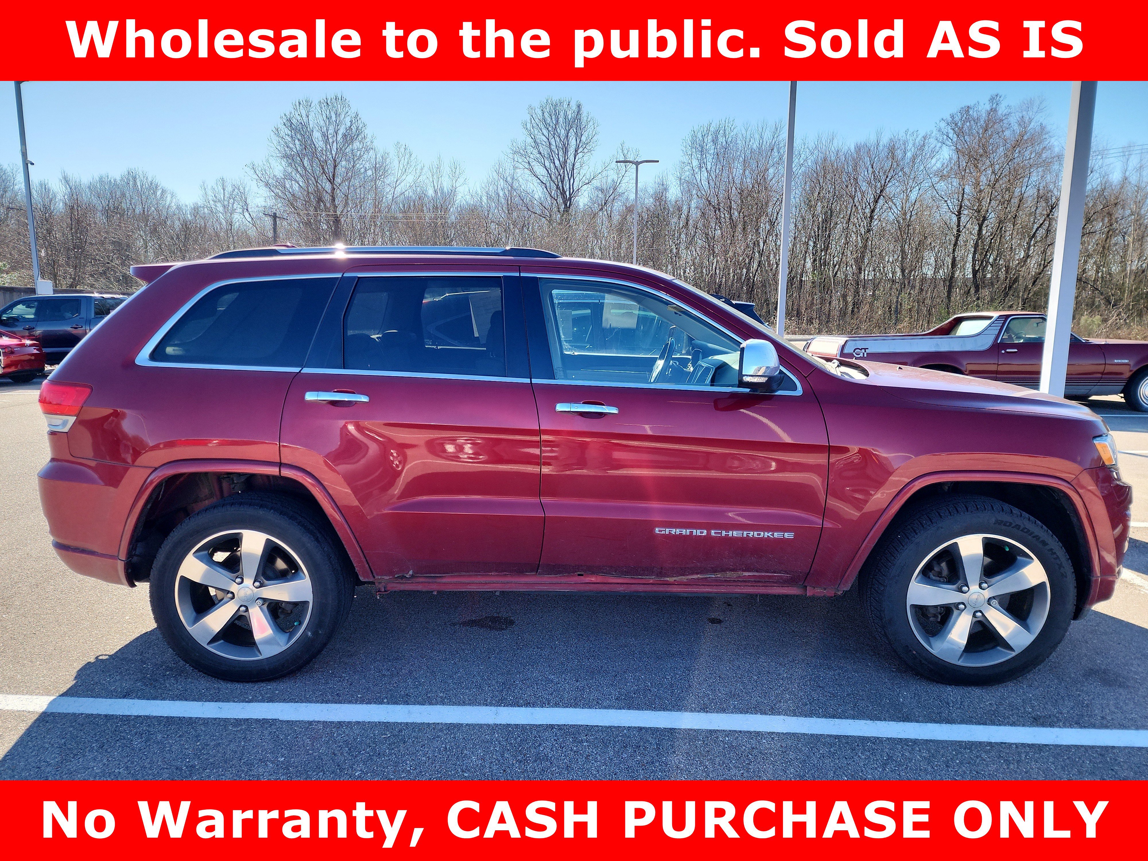 Used 2014 Jeep Grand Cherokee Overland w/ Advanced Technology Group image 8